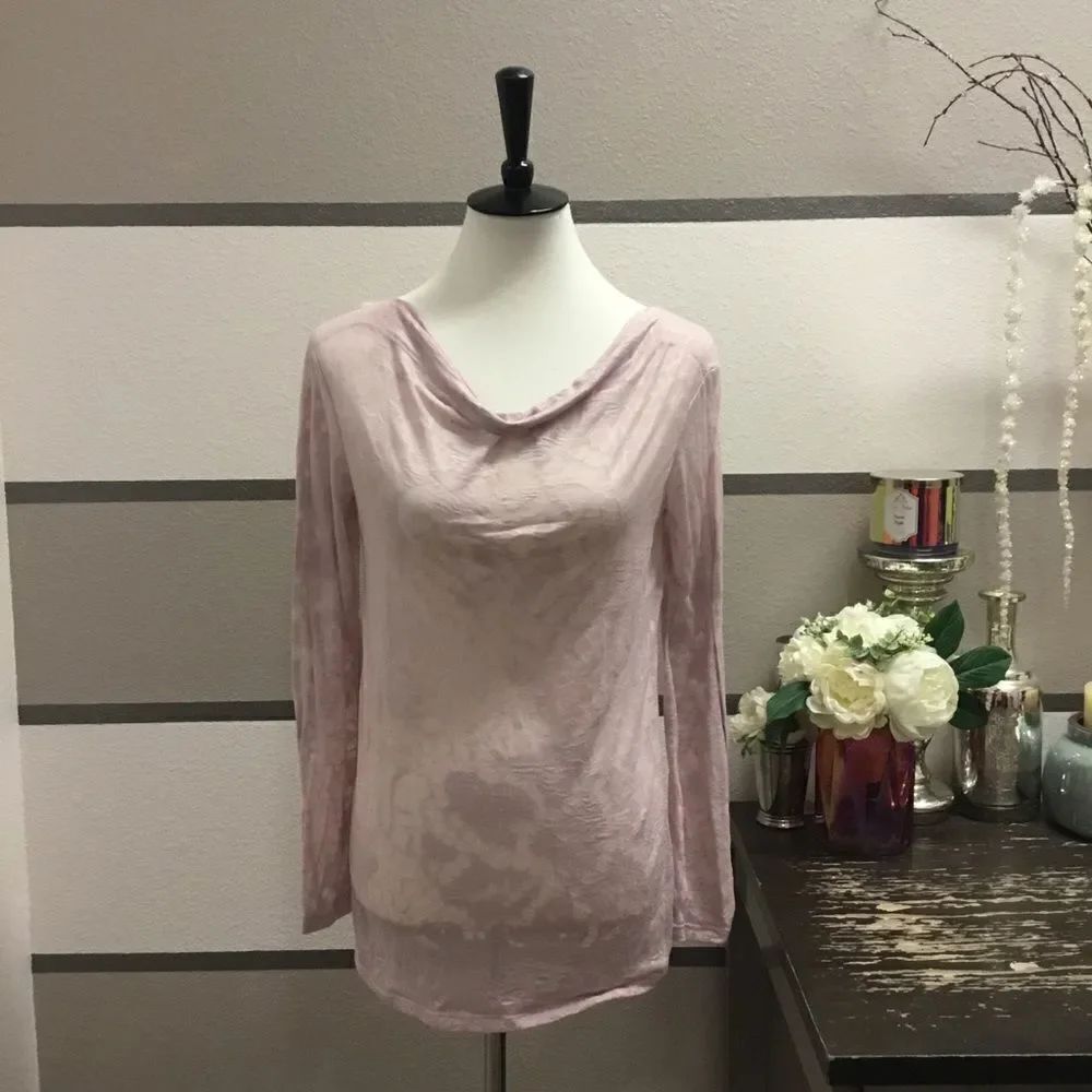 GAP-Cowl Neck Lavender Top